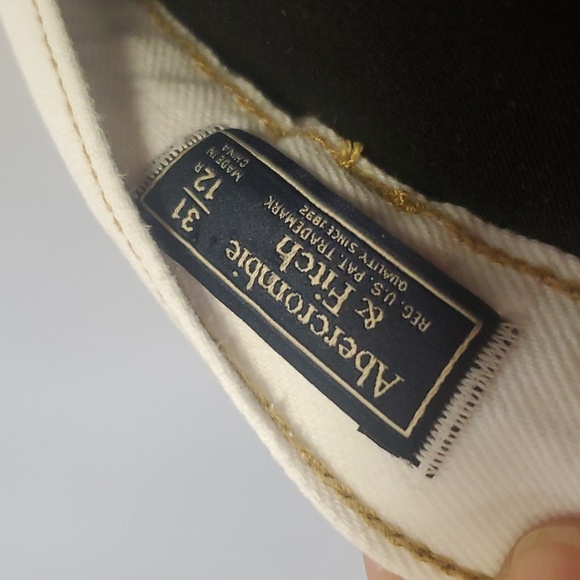 Urban Outfitter Beige Cullote Jeans Extra Wide Leg in size 12 - Picture 8 of 8